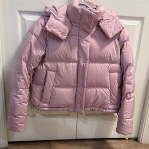 Lululemon Pink Wunder Puffer Jacket new condition